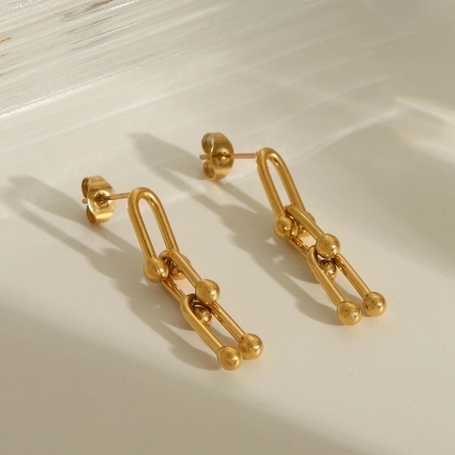 Stainless Steel 18K Gold Plated Bracelets, Earrings or Necklace