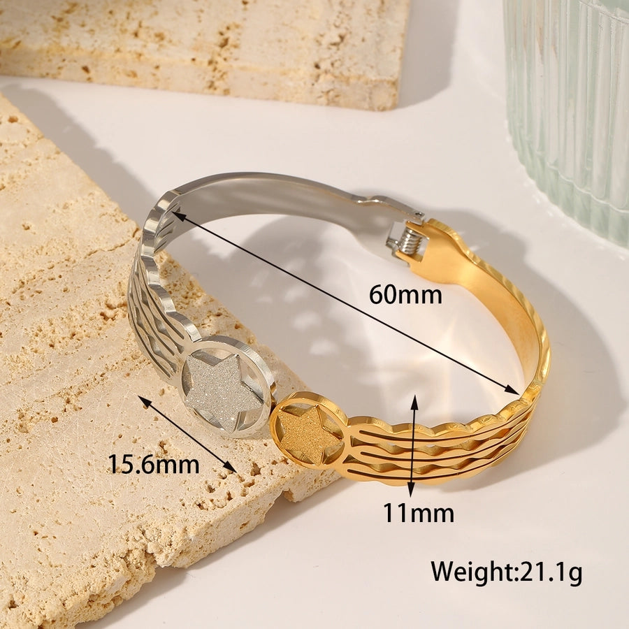 Stainless Steel 18K Gold Plated Bracelets