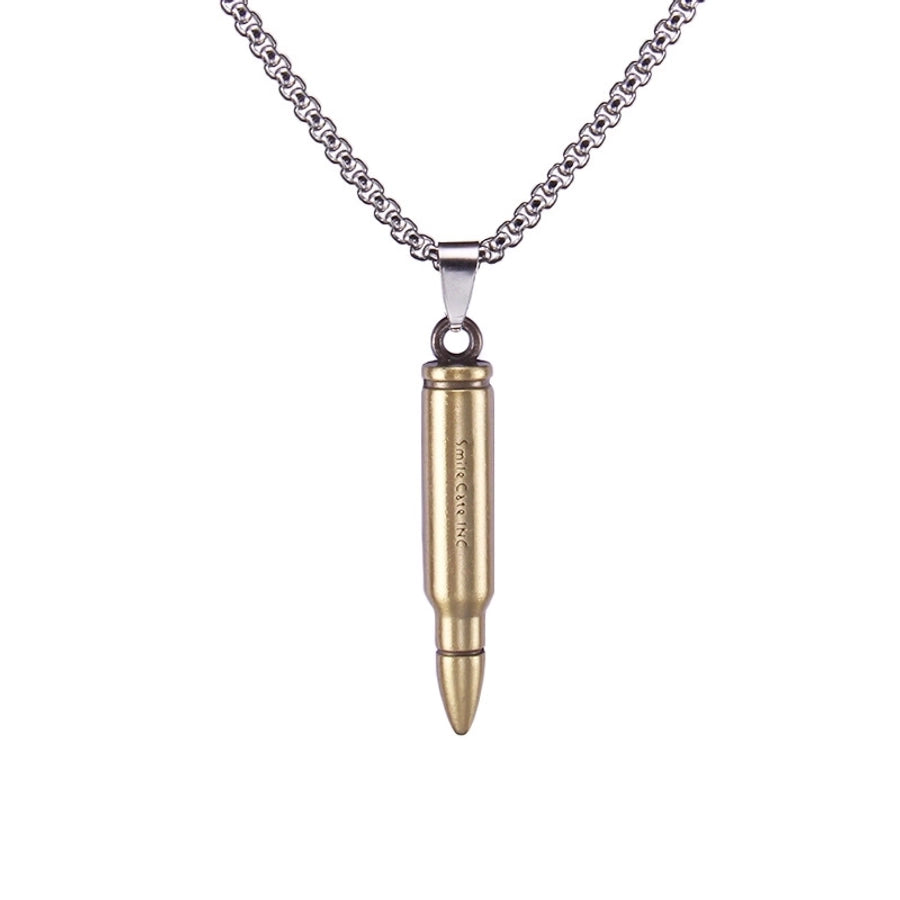 Plating Men'S Pendant Necklace