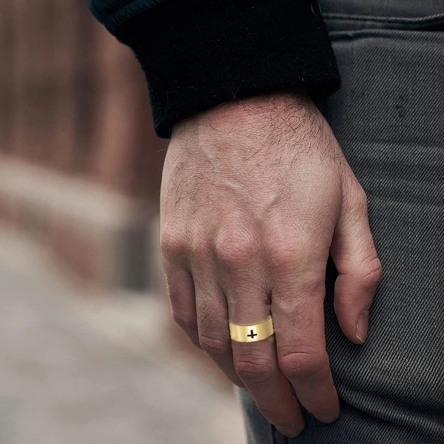 Stainless Steel Gold Plated Plating Rings