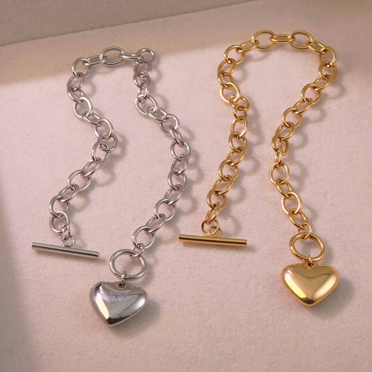 Stainless Steel 18K Gold Plated Bracelets