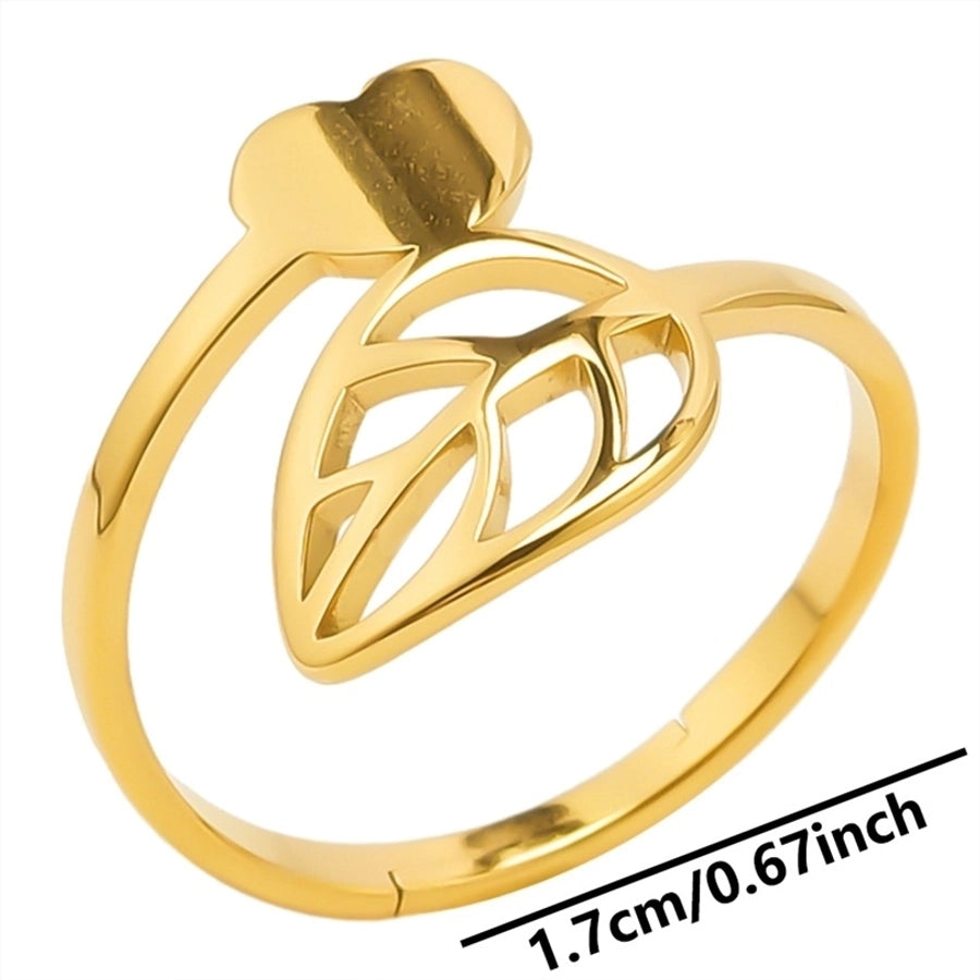 Stainless Steel 18K Gold Plated Polishing Rings