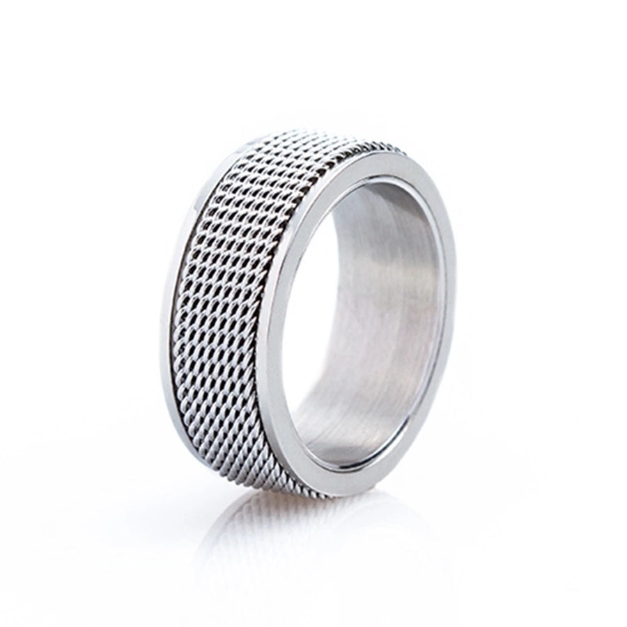 Stainless Steel Plating Gold Plated Men'S Rings