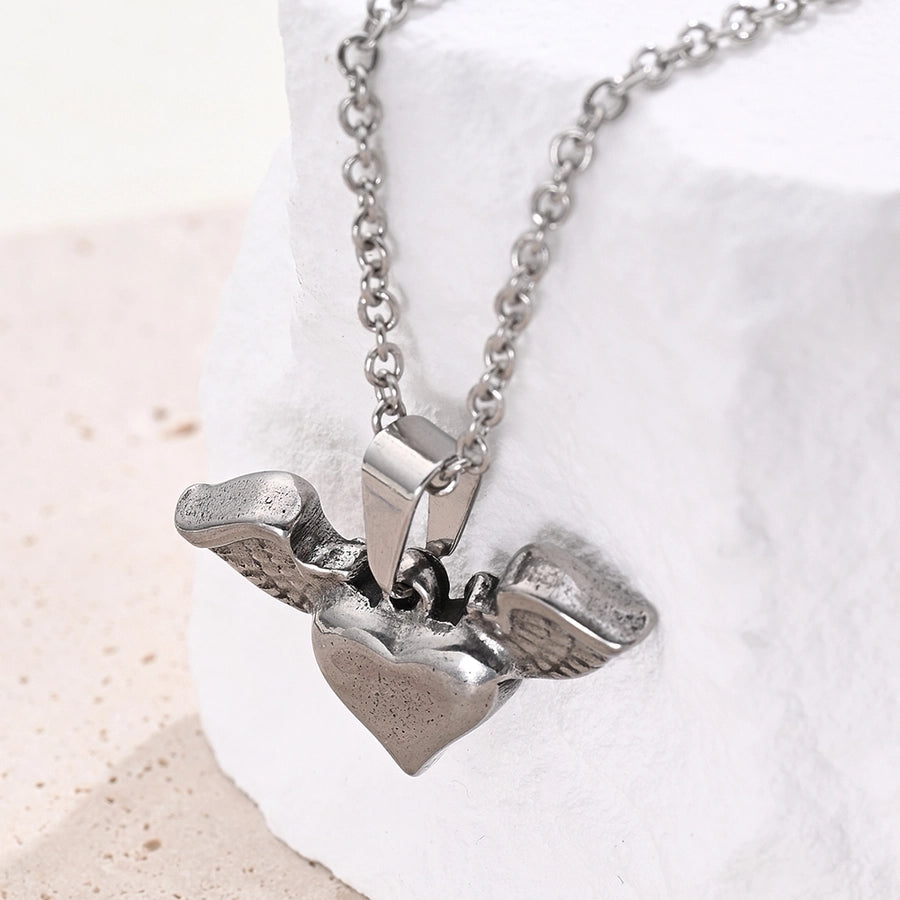 1 Pc/Package 15x15mm 15x27mm 16x15mm 7x3mm 304 Stainless Steel Letter Heart Shape Lingge Polished Jewelry Accessories Pendant 