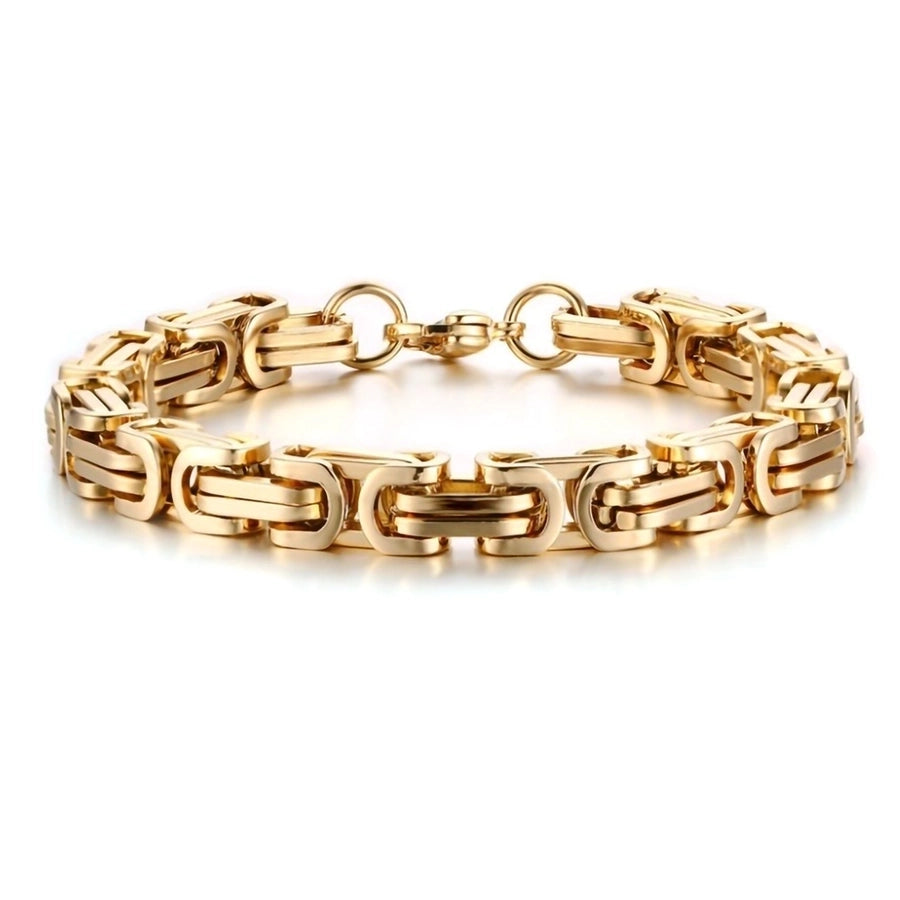 Titanium steel plating unisex bracelets