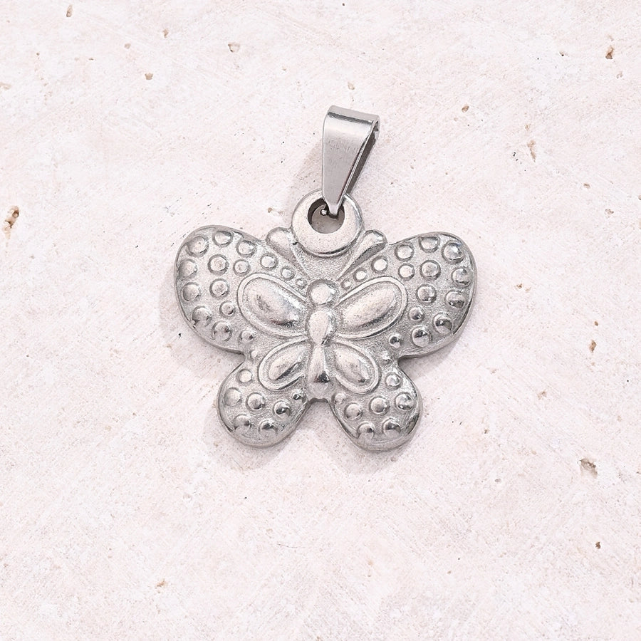 1 Pc/Package 19.5x15.5mm 21.5X24.5mm 34x28mm 7x3mm 304 Stainless Steel Owl Butterfly Eagle Polished Jewelry Accessories Pendant