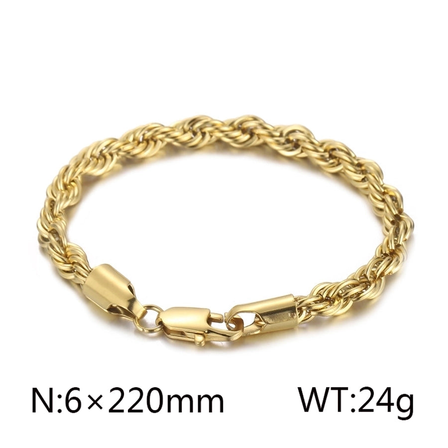 18K Gold Plated Men's Bracelets