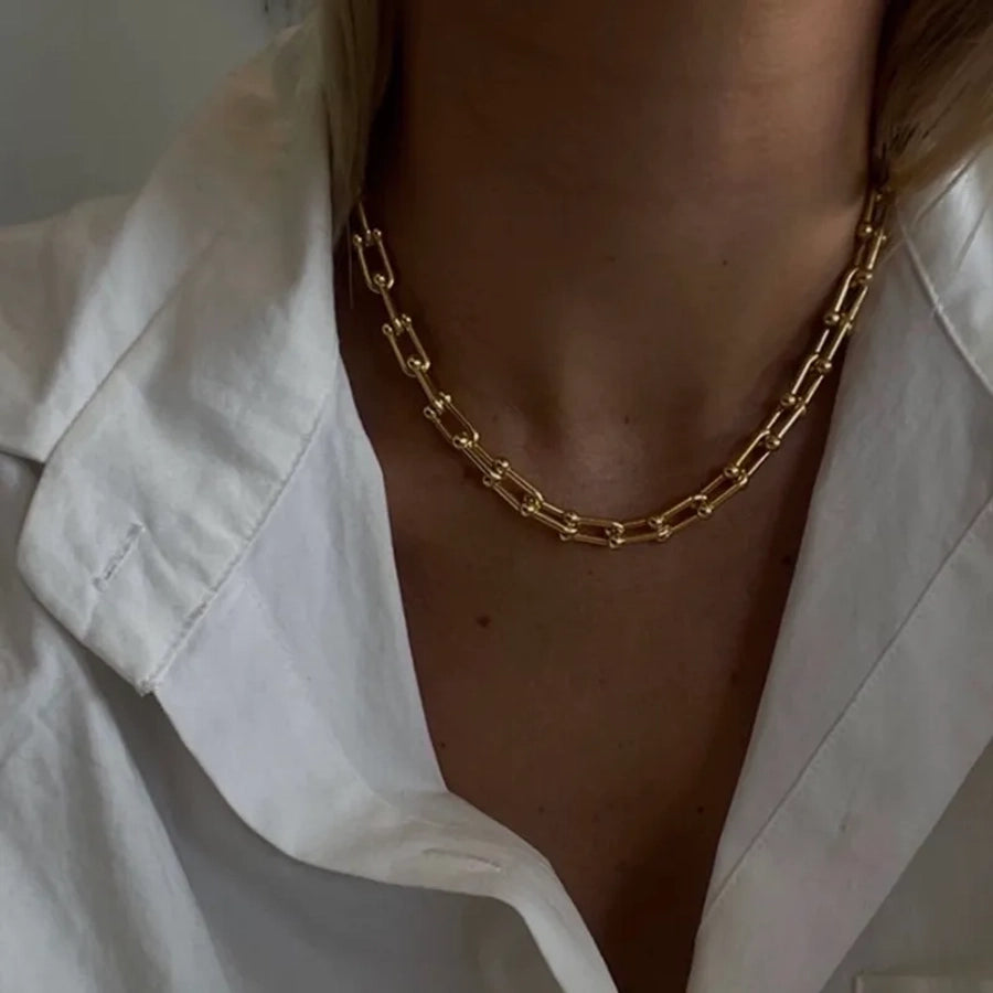 Stainless Steel 18K Gold Plated Bracelets, Earrings or Necklace