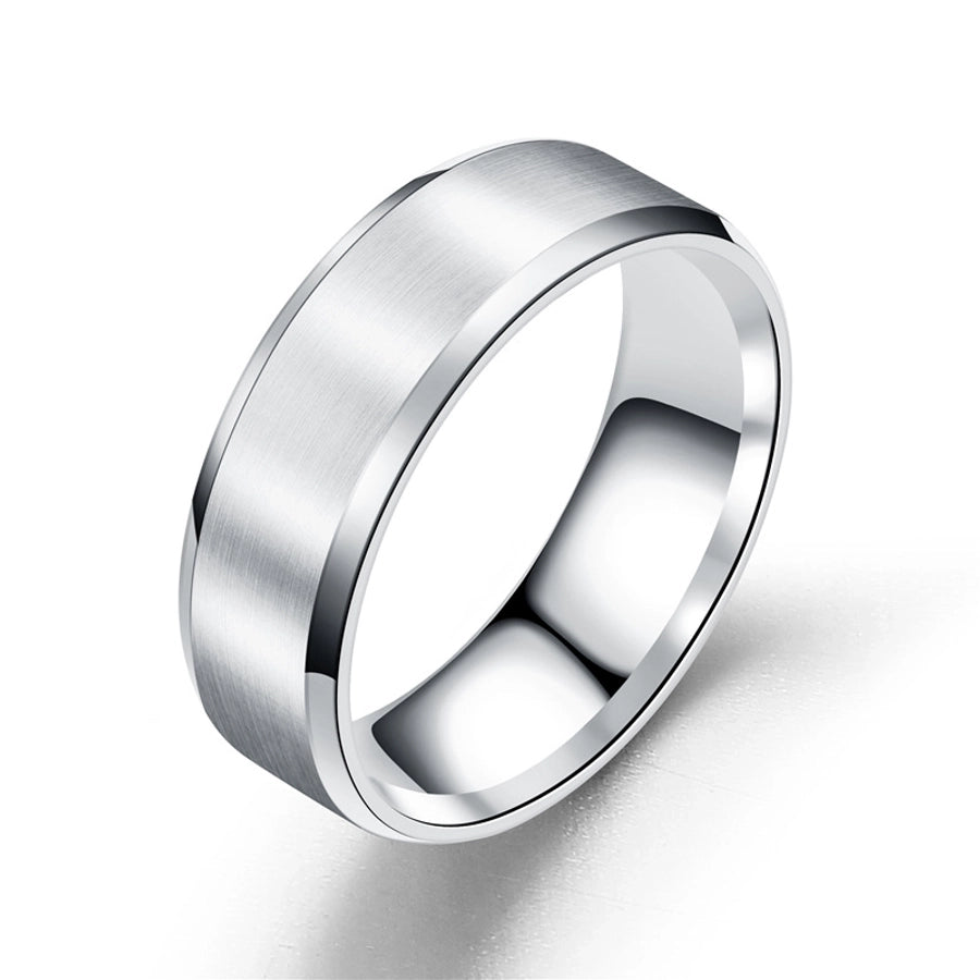 Titanium steel rings plating stainless steel rings