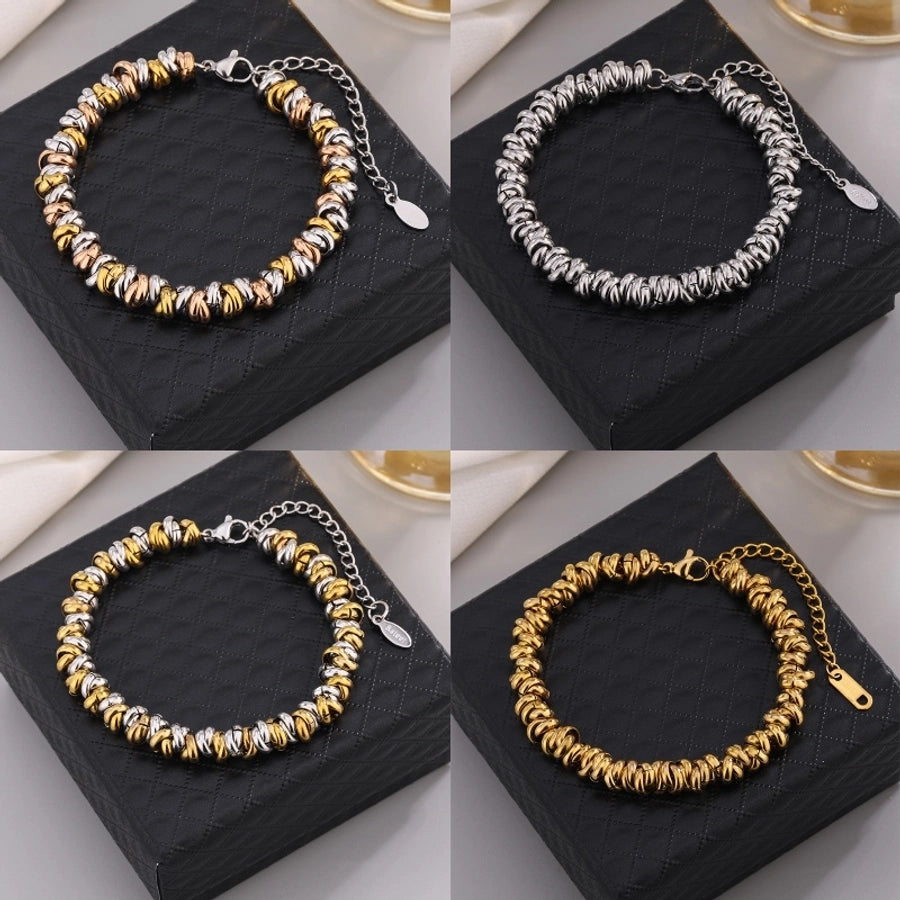 Stainless Steel 18K Gold Plated Rose Gold Plated Bracelets
