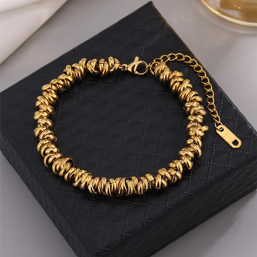 Stainless Steel 18K Gold Plated Rose Gold Plated Bracelets