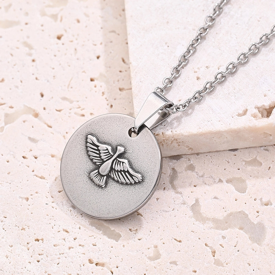 1 Pc/Package 19.5x15.5mm 21.5X24.5mm 34x28mm 7x3mm 304 Stainless Steel Owl Butterfly Eagle Polished Jewelry Accessories Pendant