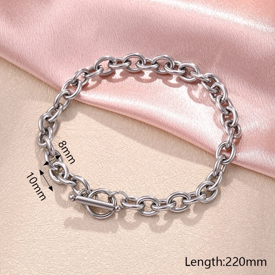 Stainless Steel 18K Gold Plated Bracelets
