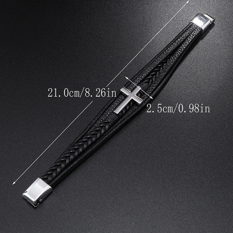 Simple Style Streetwear Unisex Bracelets