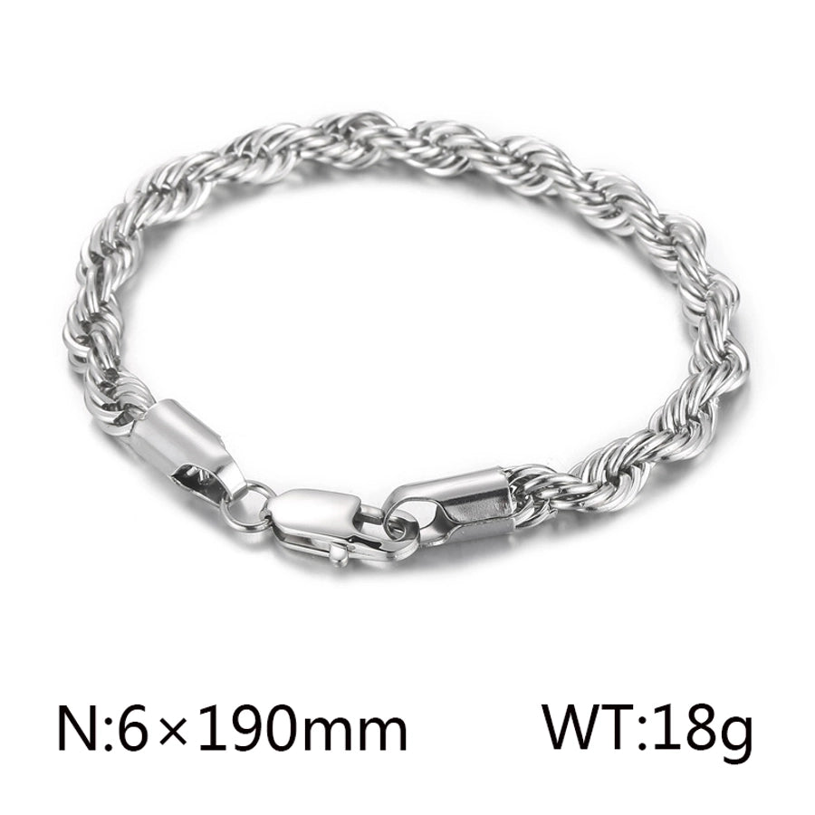 18K Gold Plated Men's Bracelets
