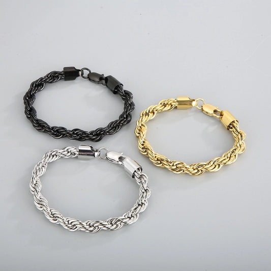18K Gold Plated Men's Bracelets