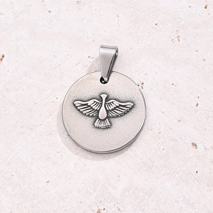 1 Pc/Package 19.5x15.5mm 21.5X24.5mm 34x28mm 7x3mm 304 Stainless Steel Owl Butterfly Eagle Polished Jewelry Accessories Pendant