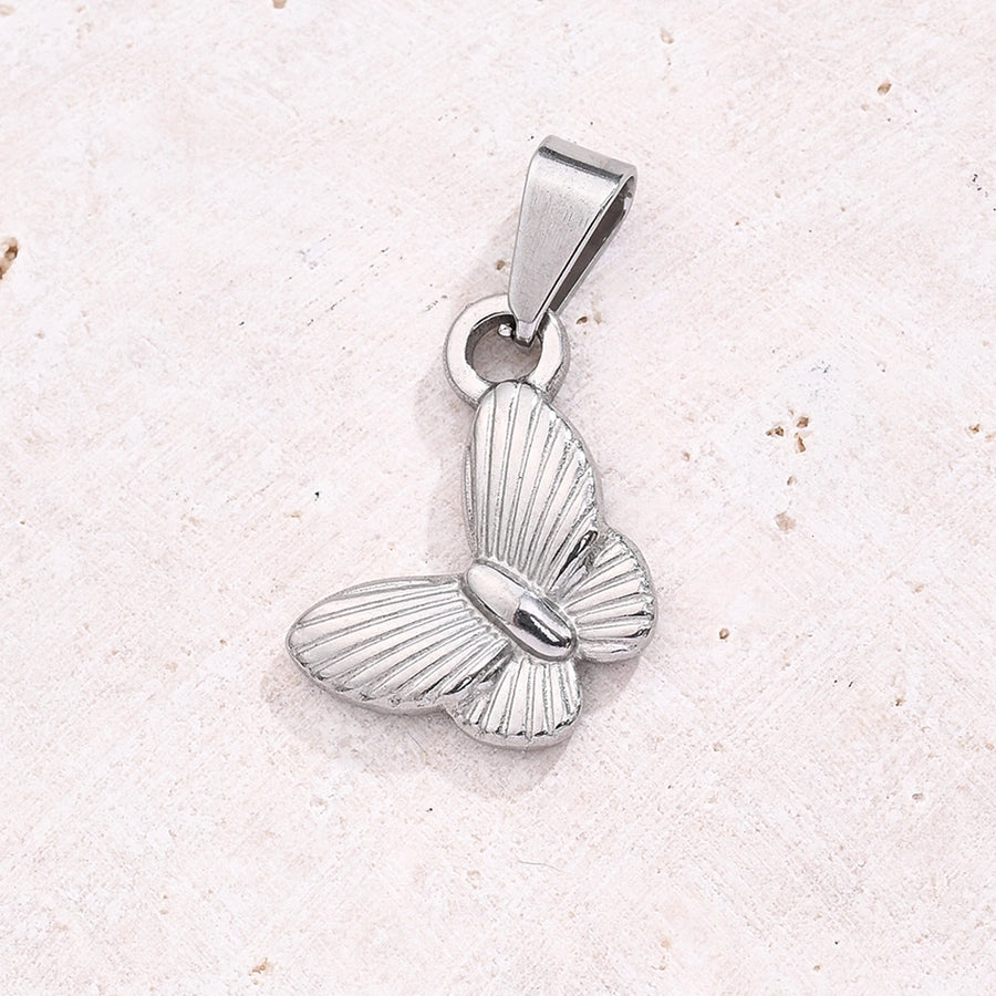 1 Pc/Package 19.5x15.5mm 21.5X24.5mm 34x28mm 7x3mm 304 Stainless Steel Owl Butterfly Eagle Polished Jewelry Accessories Pendant