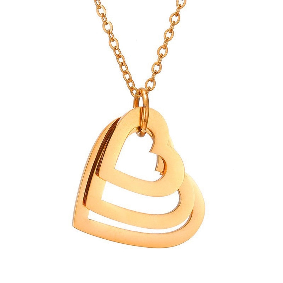 Stainless steel plating pendant necklace 1 piece