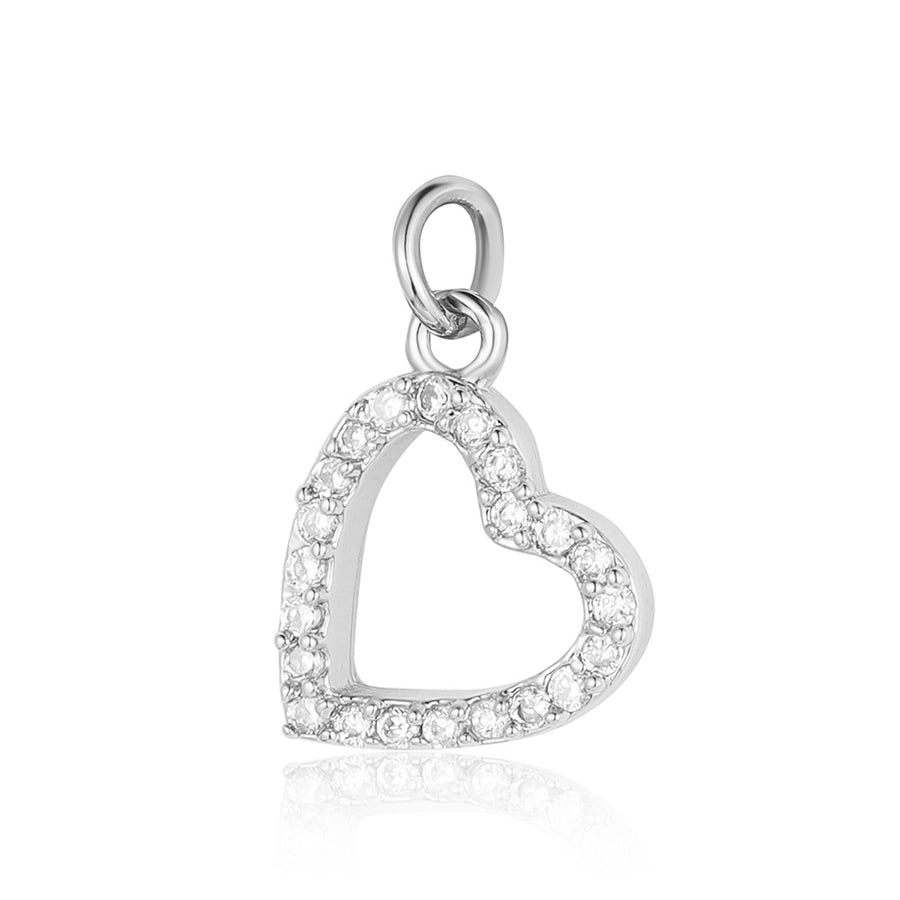 1 Piece Copper Zircon 18K Gold Plated Key