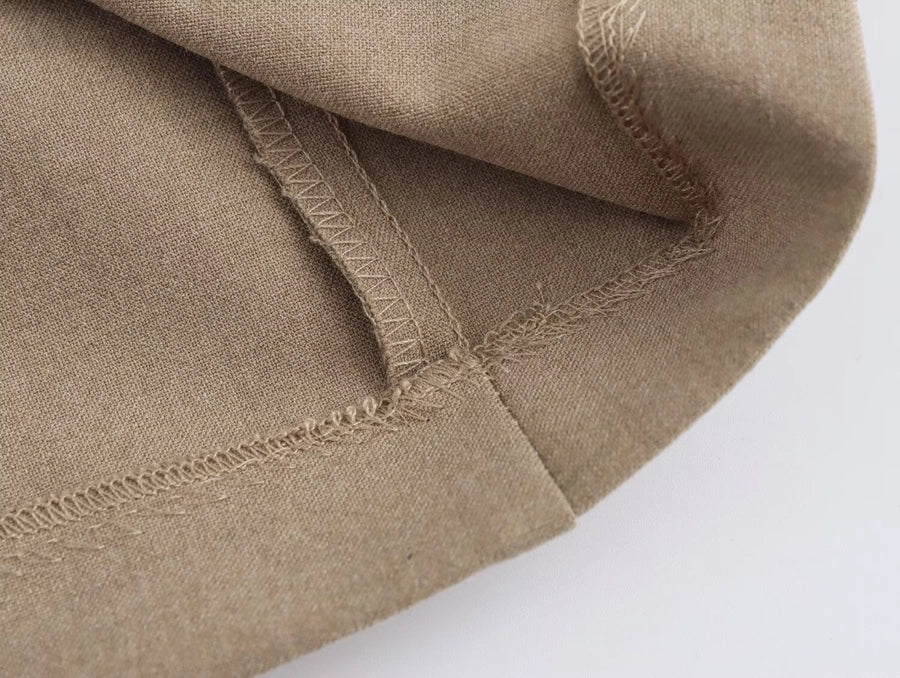Women's Sheath Dress Elegant Round Neck Bowknot Pleated Sleeveless Solid Color Above Knee Daily