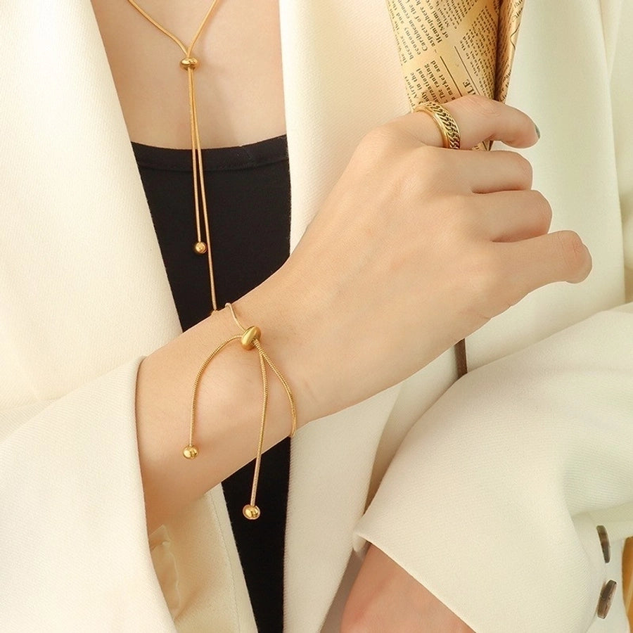 Stainless Steel 18K Gold Plated Bracelets or Necklace
