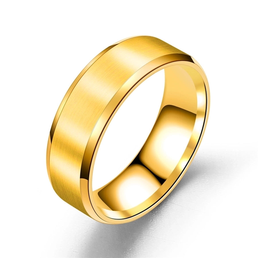 Titanium steel rings plating stainless steel rings