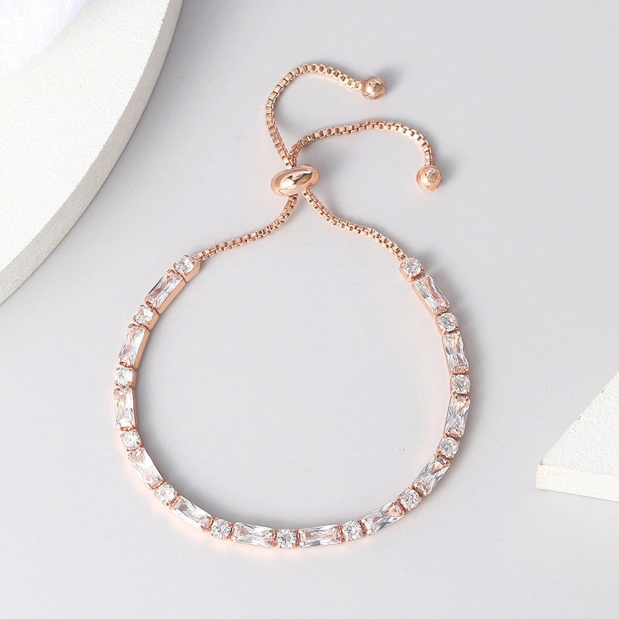 Fashion Copper Zircon Bracelets