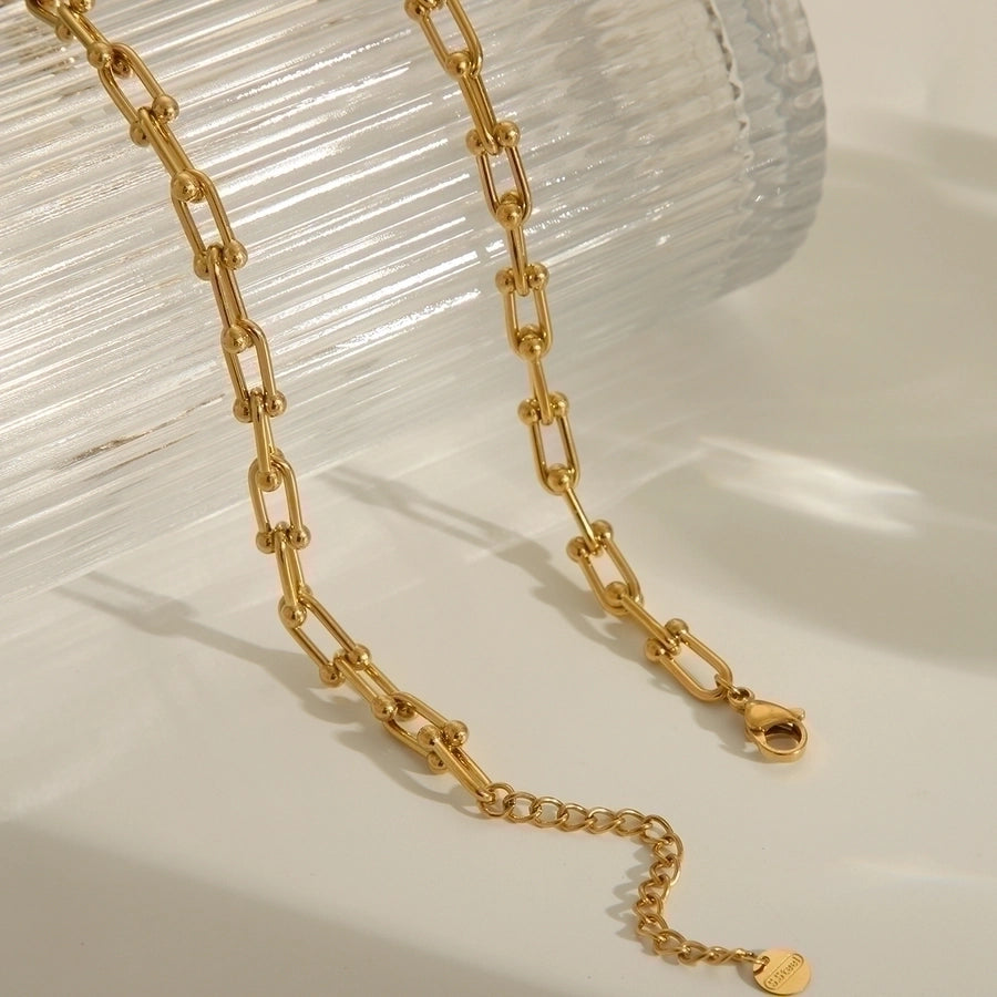 Stainless Steel 18K Gold Plated Bracelets, Earrings or Necklace