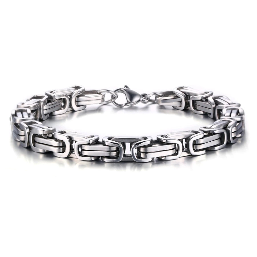 Titanium steel plating unisex bracelets