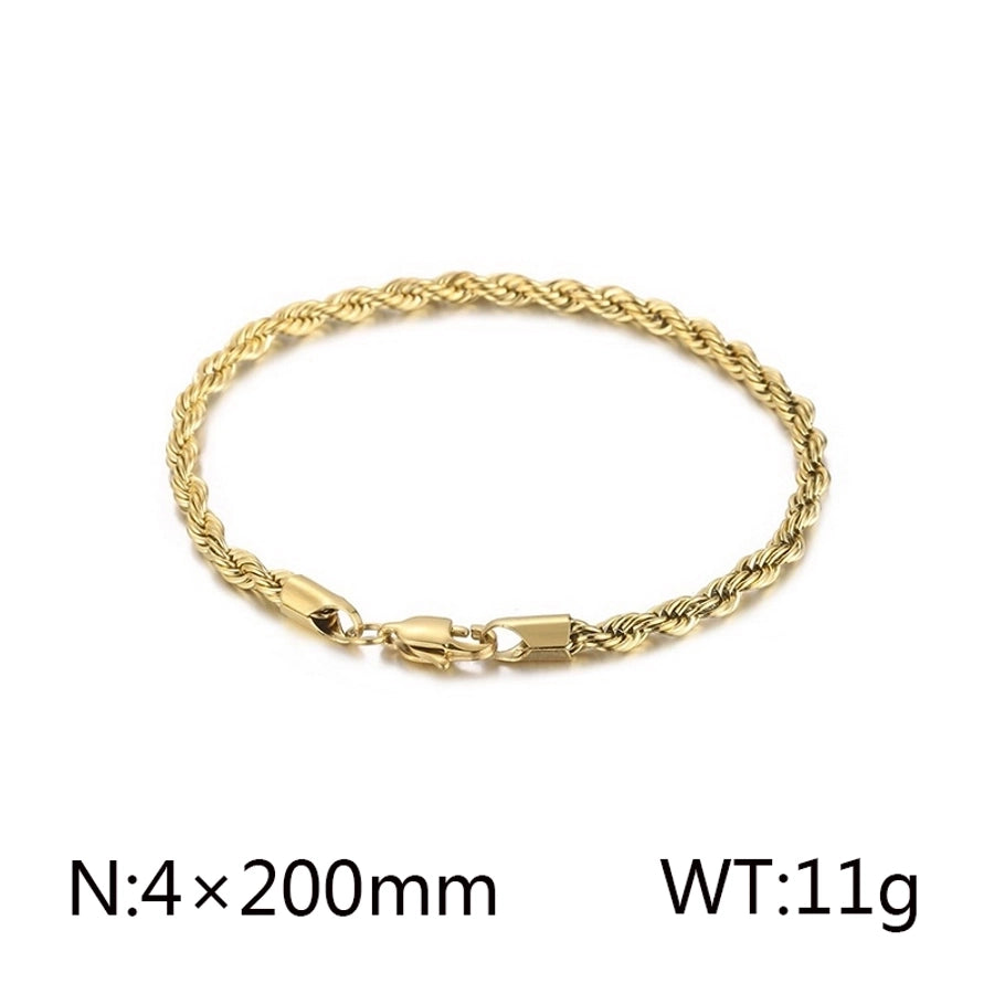 18K Gold Plated Men's Bracelets