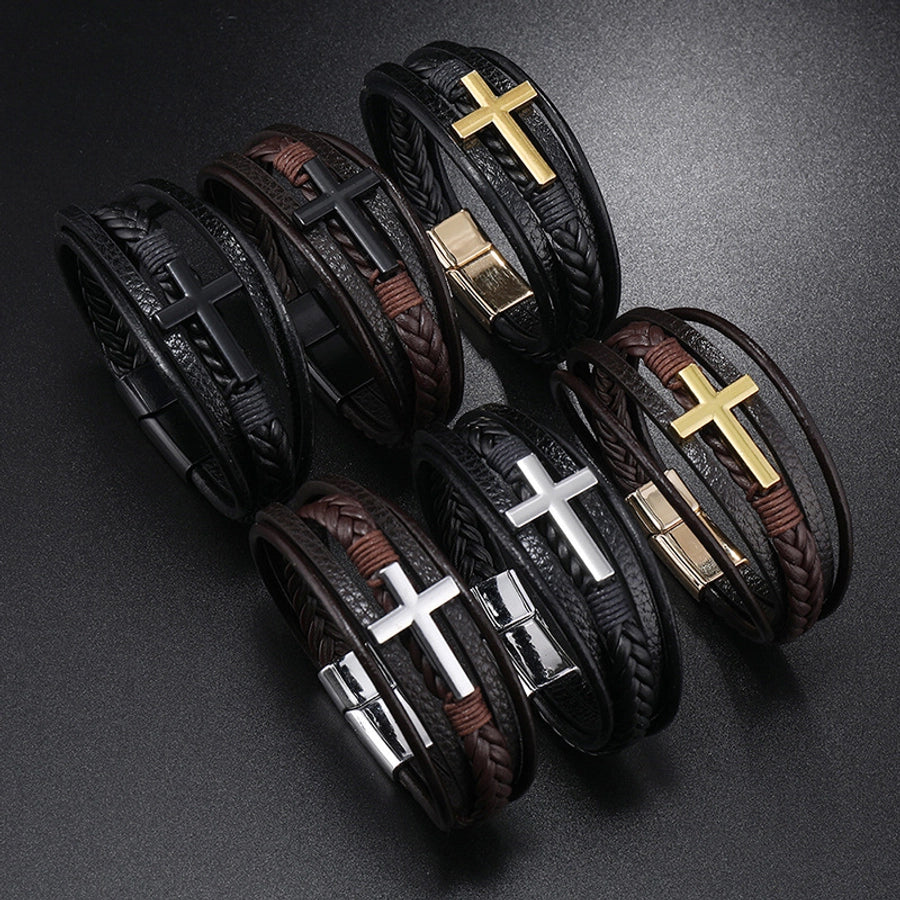 Simple Style Streetwear Unisex Bracelets