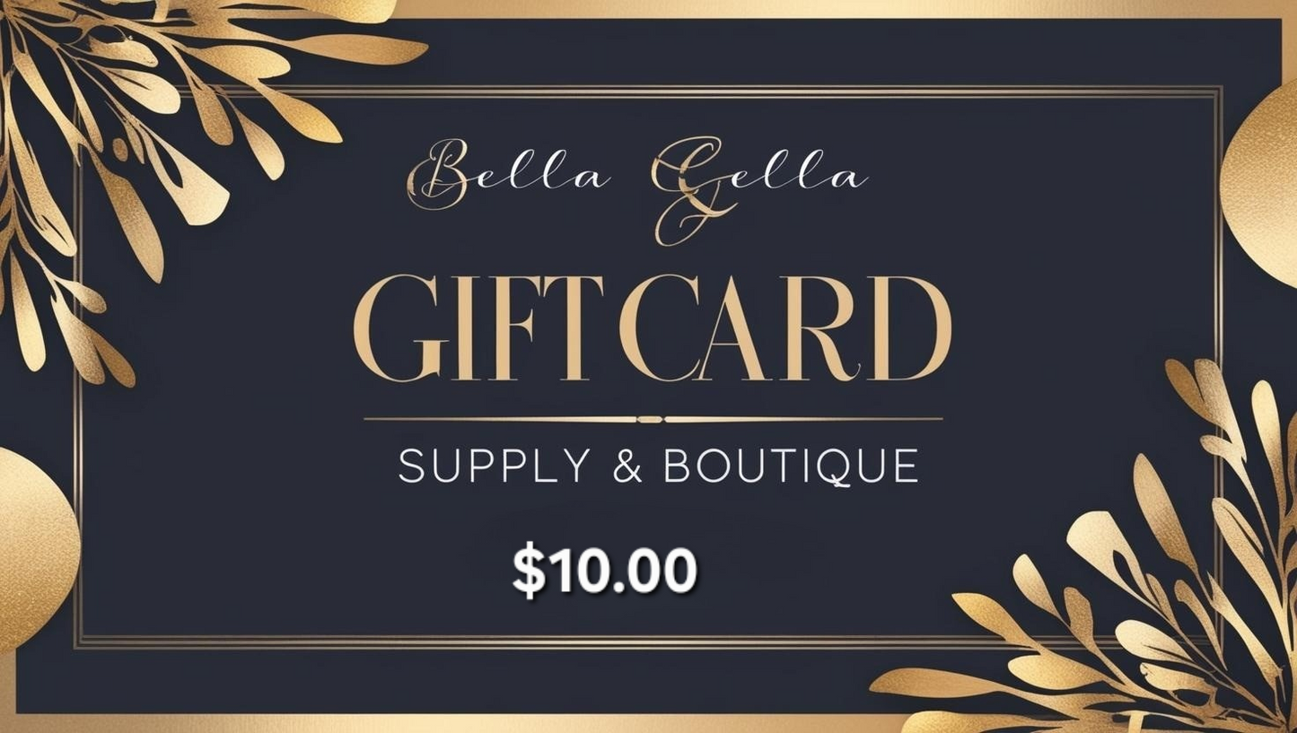 Tarjeta de Regalo Bella Gella Supply & Boutique